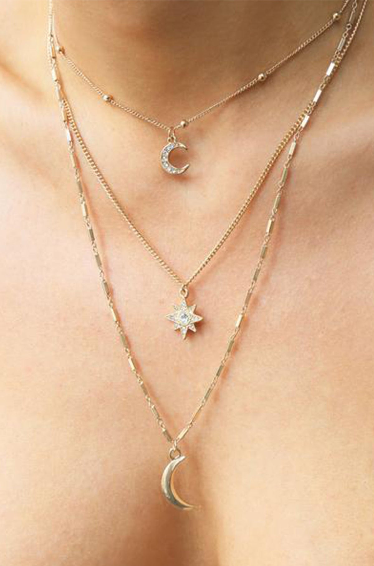 Night Sky Necklace Set - 18k Gold Plated | Ettika
