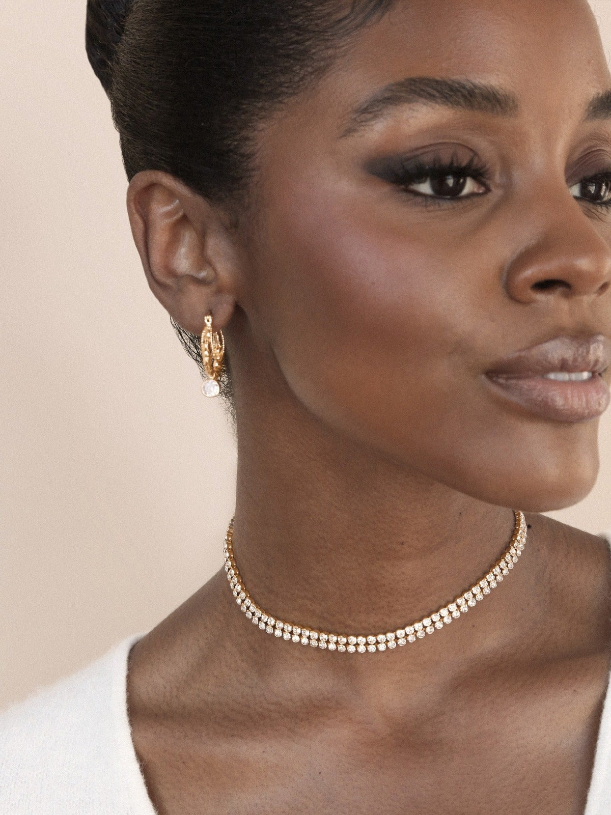 Boho Golden Hoop Earrings - 18k Gold Plated | Ettika