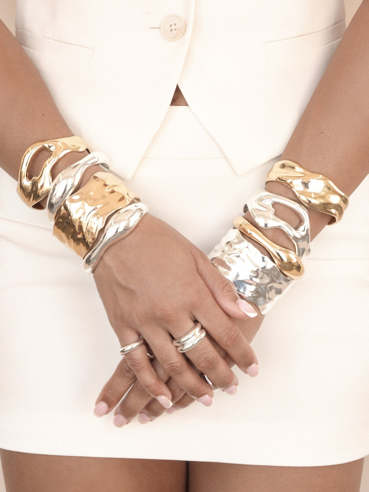Liquid Love Cuff - 18k Gold Plated | Ettika