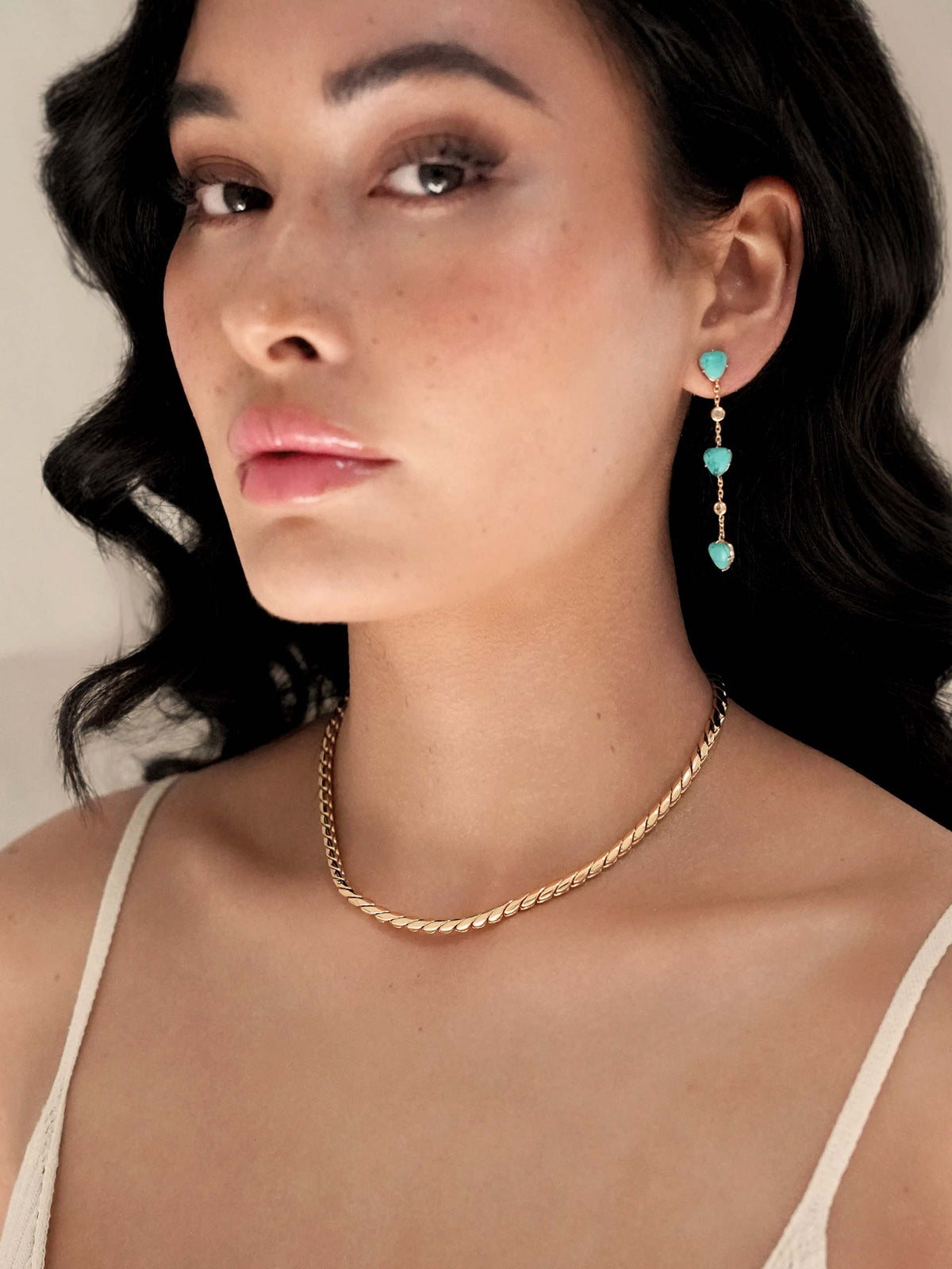 Classic Rope Chain Necklace - 18k Gold Plated | Ettika