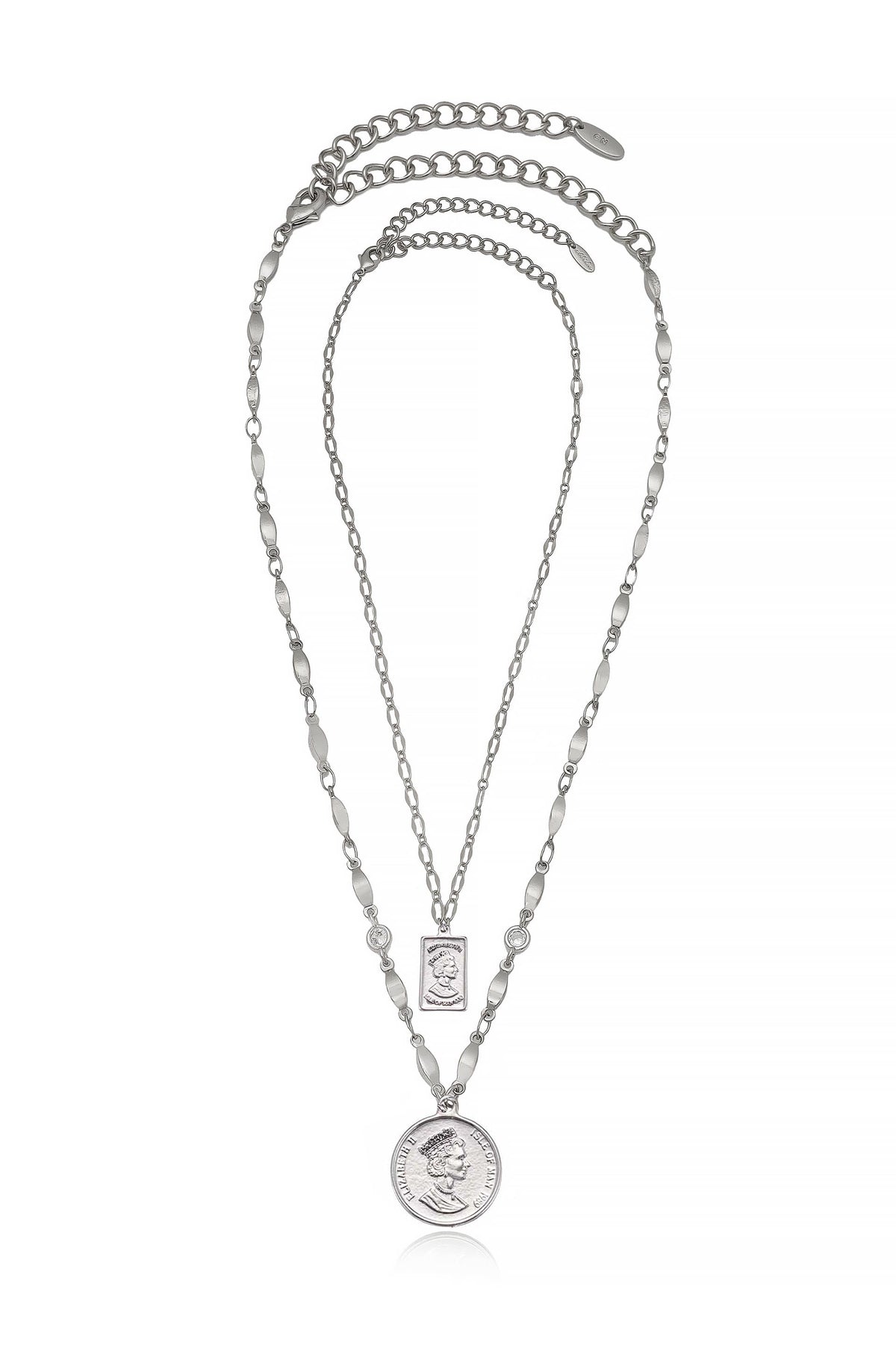 Medallions of Mine Layered Coin Necklace Set | Layered Coin Necklace Set - 18k Gold Plated | Ettika