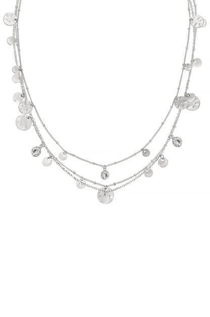 All in Layered Crystal Necklace Set - 18k Gold Plated | Ettika