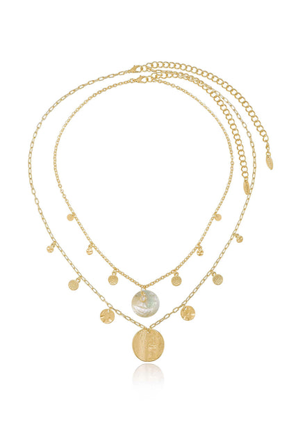Pacific Princess Necklace Set - 18k Gold Plated | Ettika