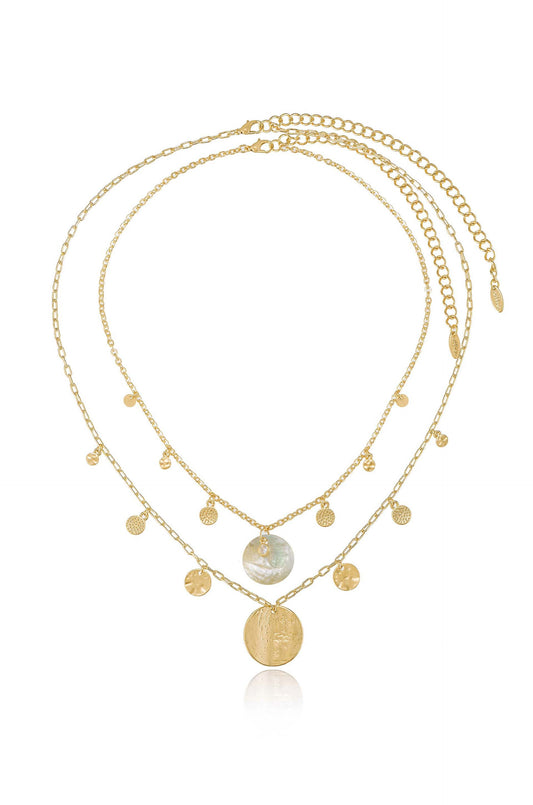 Pacific Princess Necklace Set - 18k Gold Plated | Ettika