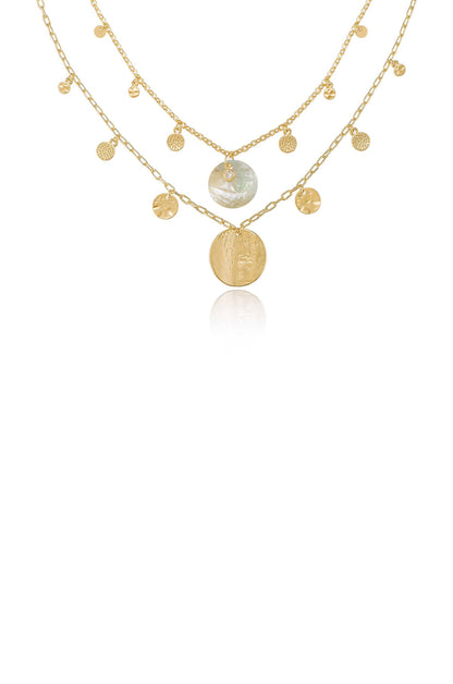 Pacific Princess Necklace Set - 18k Gold Plated | Ettika