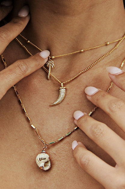 In the Tropics Necklace Set - 18k Gold Plated | Ettika