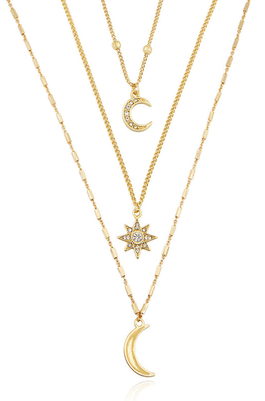 Night Sky Necklace Set - 18k Gold Plated | Ettika