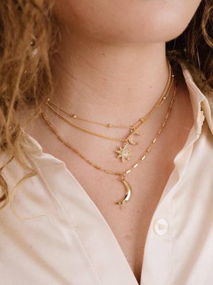 Night Sky Necklace Set - 18k Gold Plated | Ettika