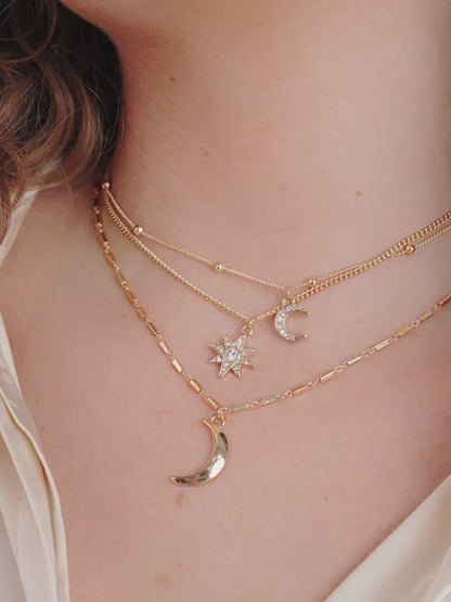 Night Sky Necklace Set - 18k Gold Plated | Ettika