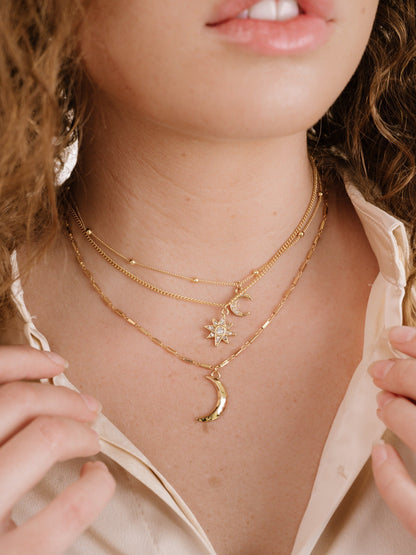 Night Sky Necklace Set - 18k Gold Plated | Ettika