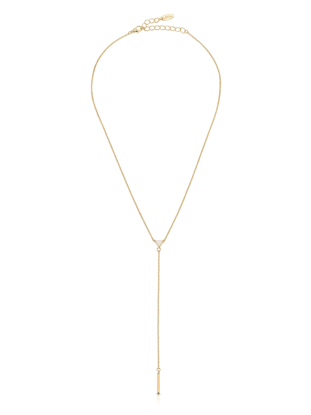 Layered Opal Lariat Necklace Set of 3 - Opal with 18k Gold Plating | Ettika