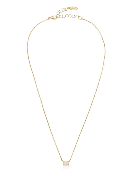 Layered Opal Lariat Necklace Set of 3 - Opal with 18k Gold Plating | Ettika