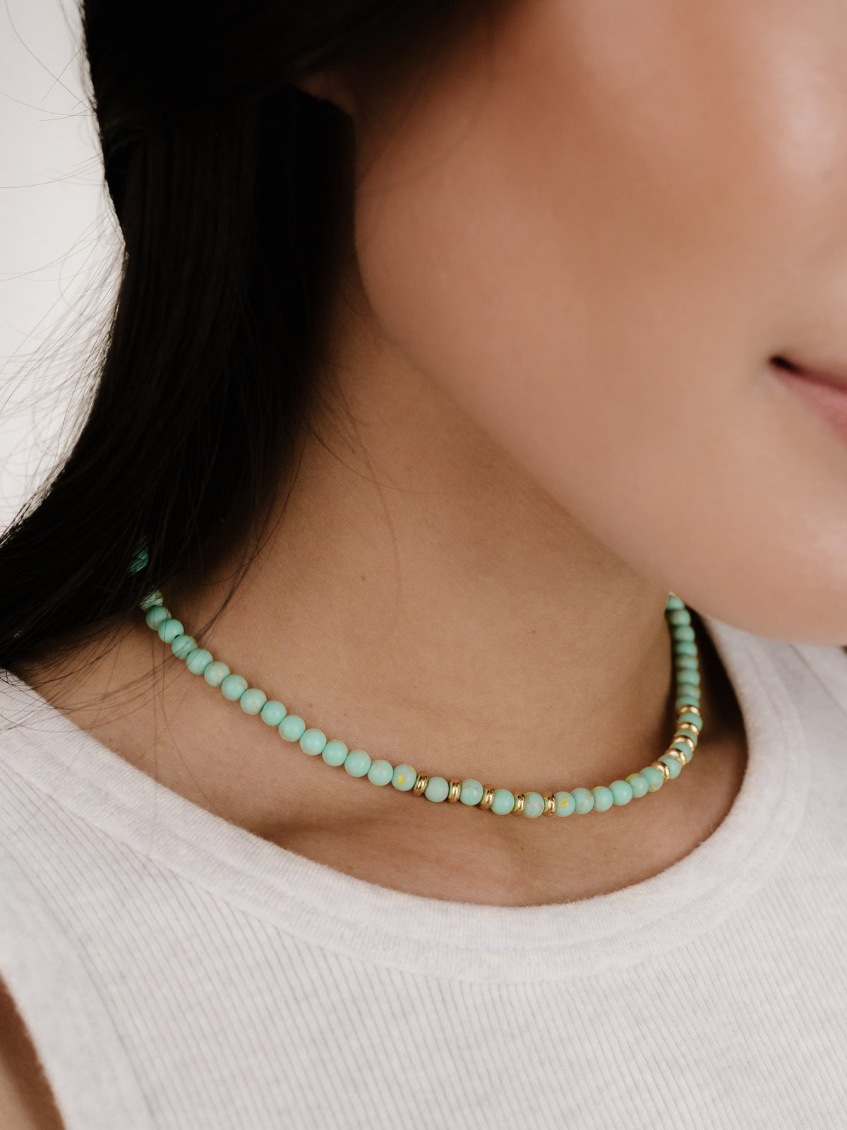 Still Surprise You Choker - Turquoise | Ettika