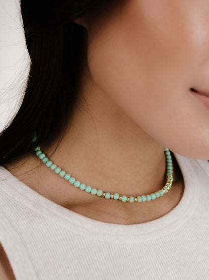 Still Surprise You Choker - Turquoise | Ettika