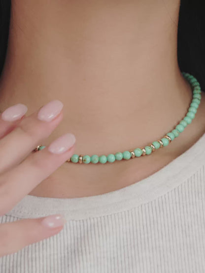 Still Surprise You Choker - Turquoise | Ettika