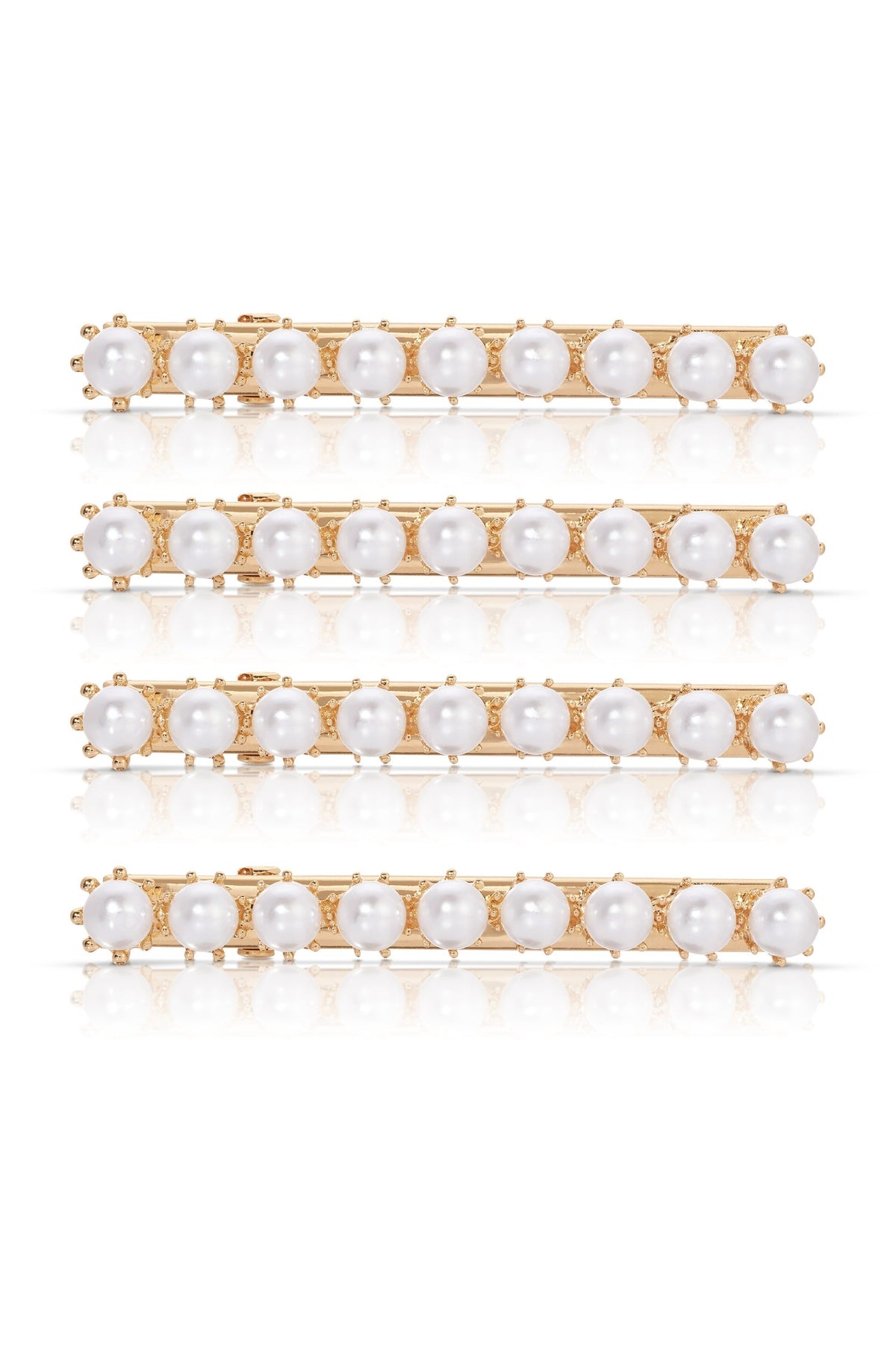 Diana Pearl Clip Set - Pearl | Ettika