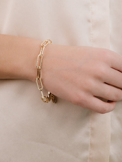 Interlinked Chain Bracelet - 18k Gold Plated | Ettika