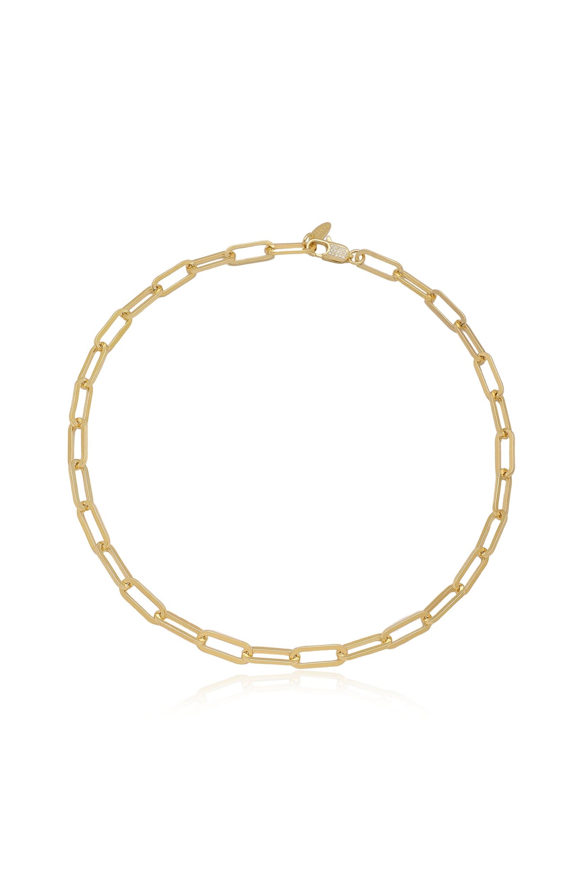 Interlinked Chain Necklace - 18k Gold Plated | Ettika