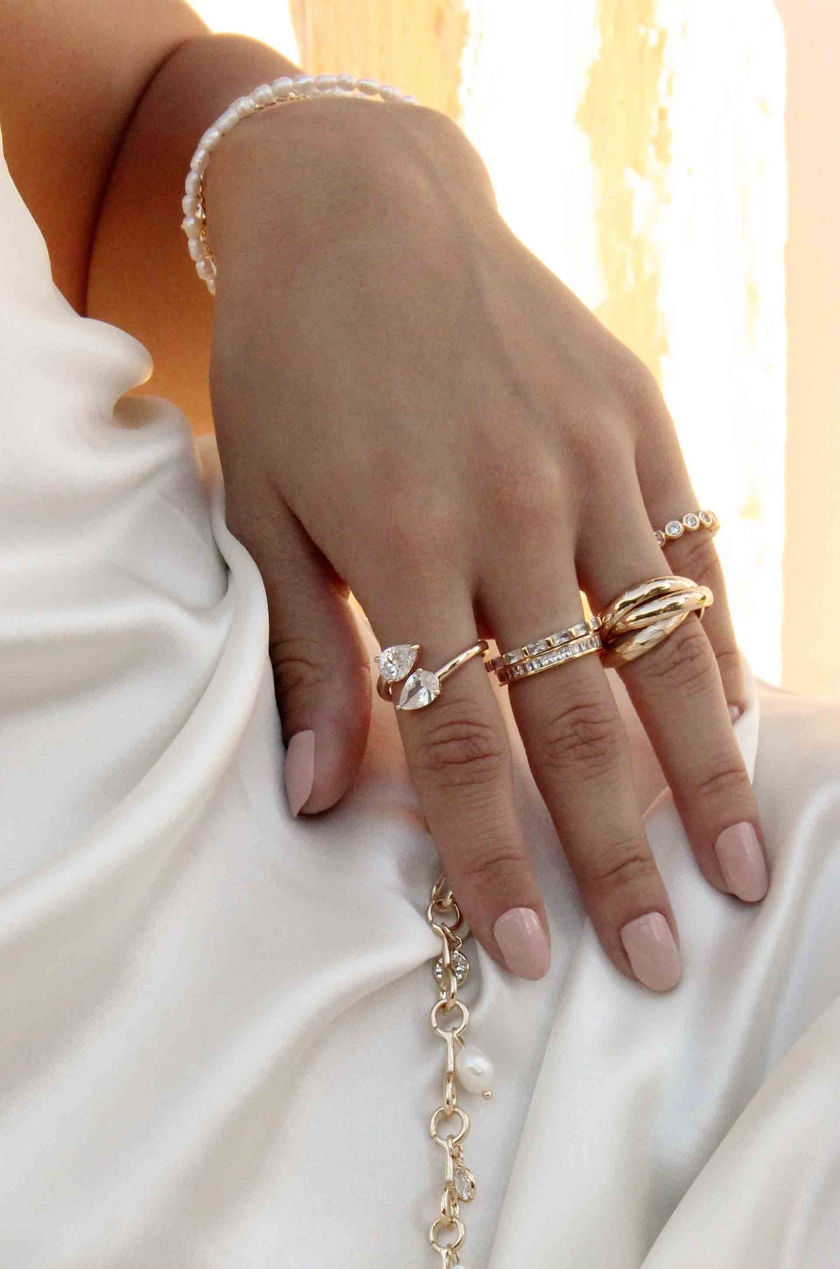 Don't Get It Twisted Ring - 18k Gold Plated | Ettika
