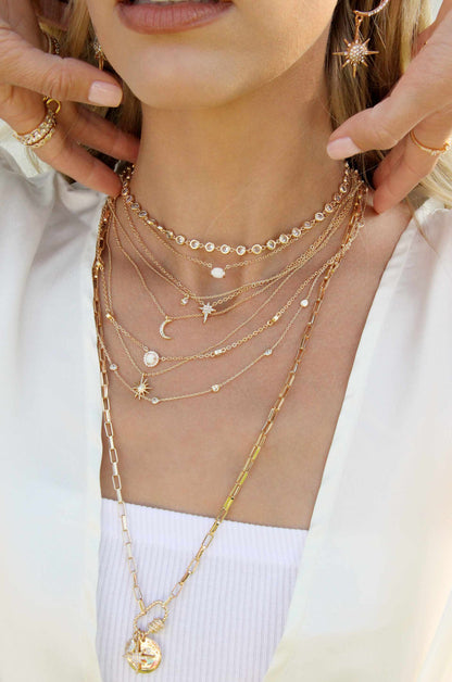 Charmed For Sure Necklace - 18k Gold Plated | Ettika