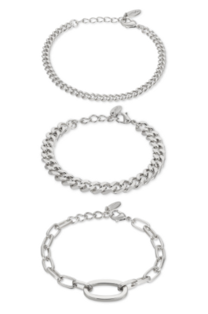 Chain Game Bracelet Set - 18k Gold Plated | Ettika