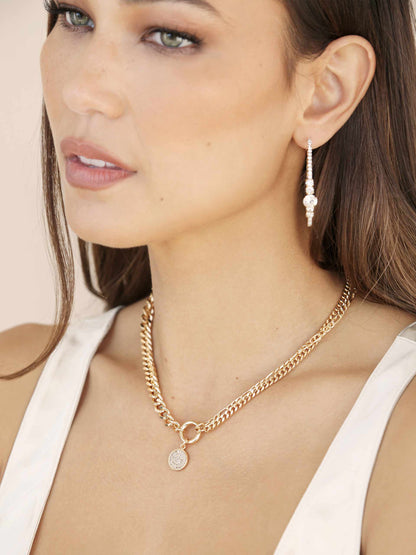 Three Chains Necklace - 18k Gold Plated | Ettika