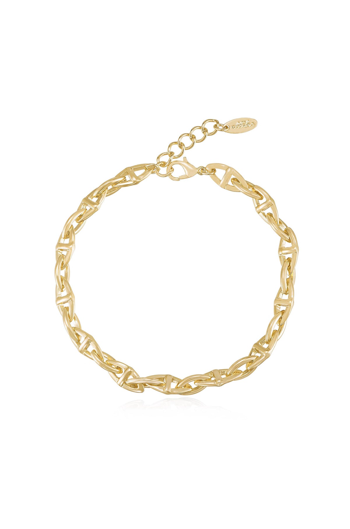 Lady Link Anklet - 18k Gold Plated | Ettika