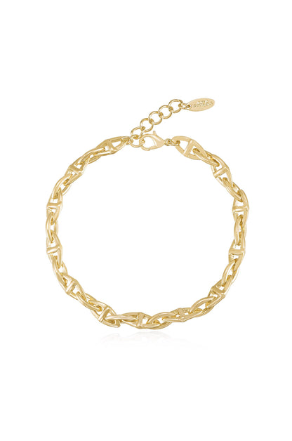 Lady Link Anklet - 18k Gold Plated | Ettika