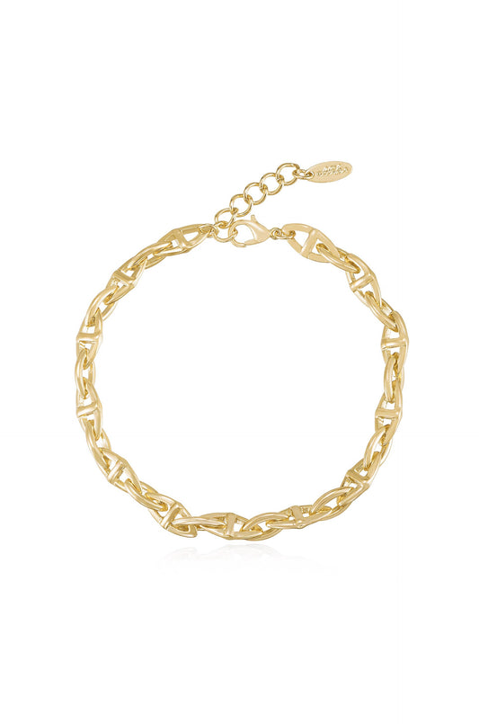 Lady Link Anklet - 18k Gold Plated | Ettika