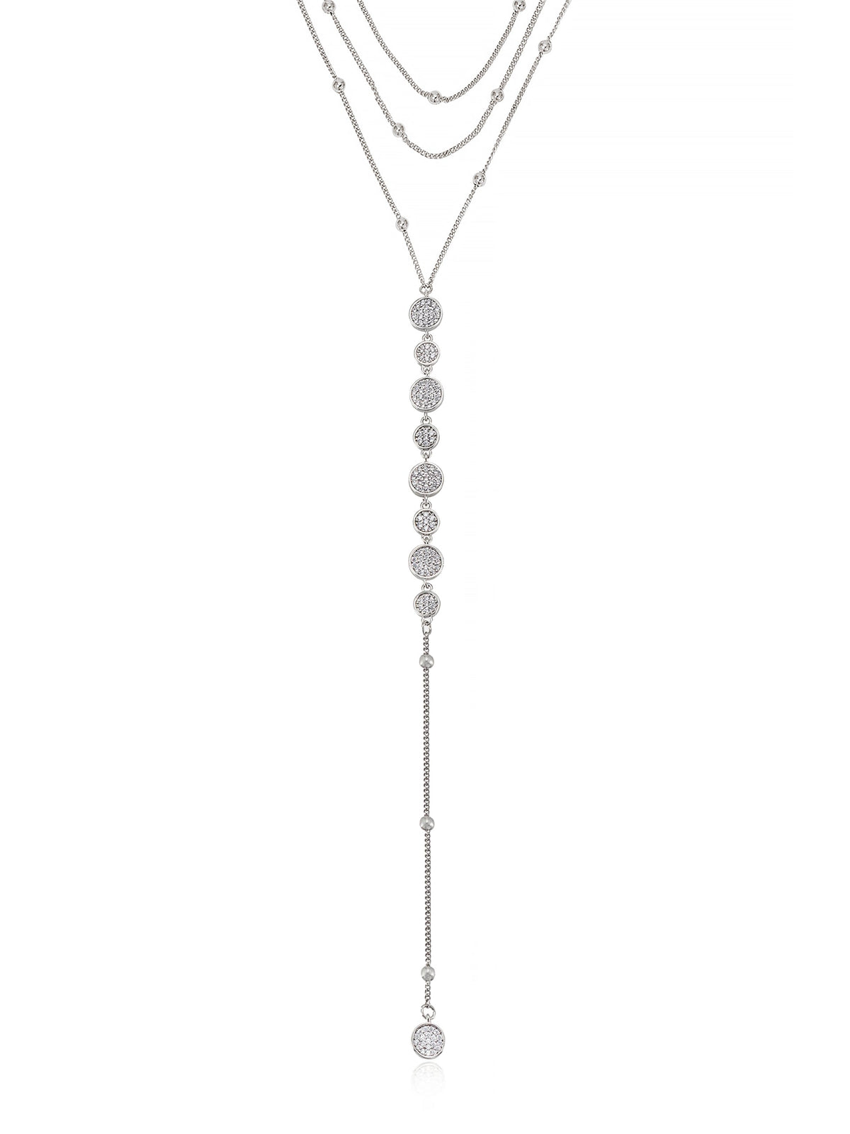 Bali Dreams Crystal Lariat Necklace - Black Crystal with 18k Gold Plating | Ettika