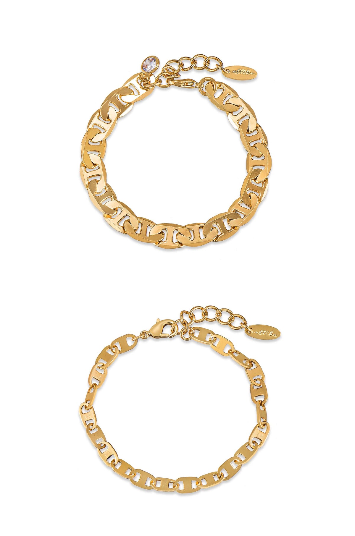 Magic Hour Bracelet Set - 18k Gold Plated | Ettika