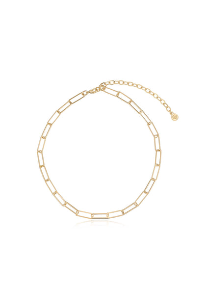 Mixed Chain Crystal Necklace Set - Clear Crystals | Ettika