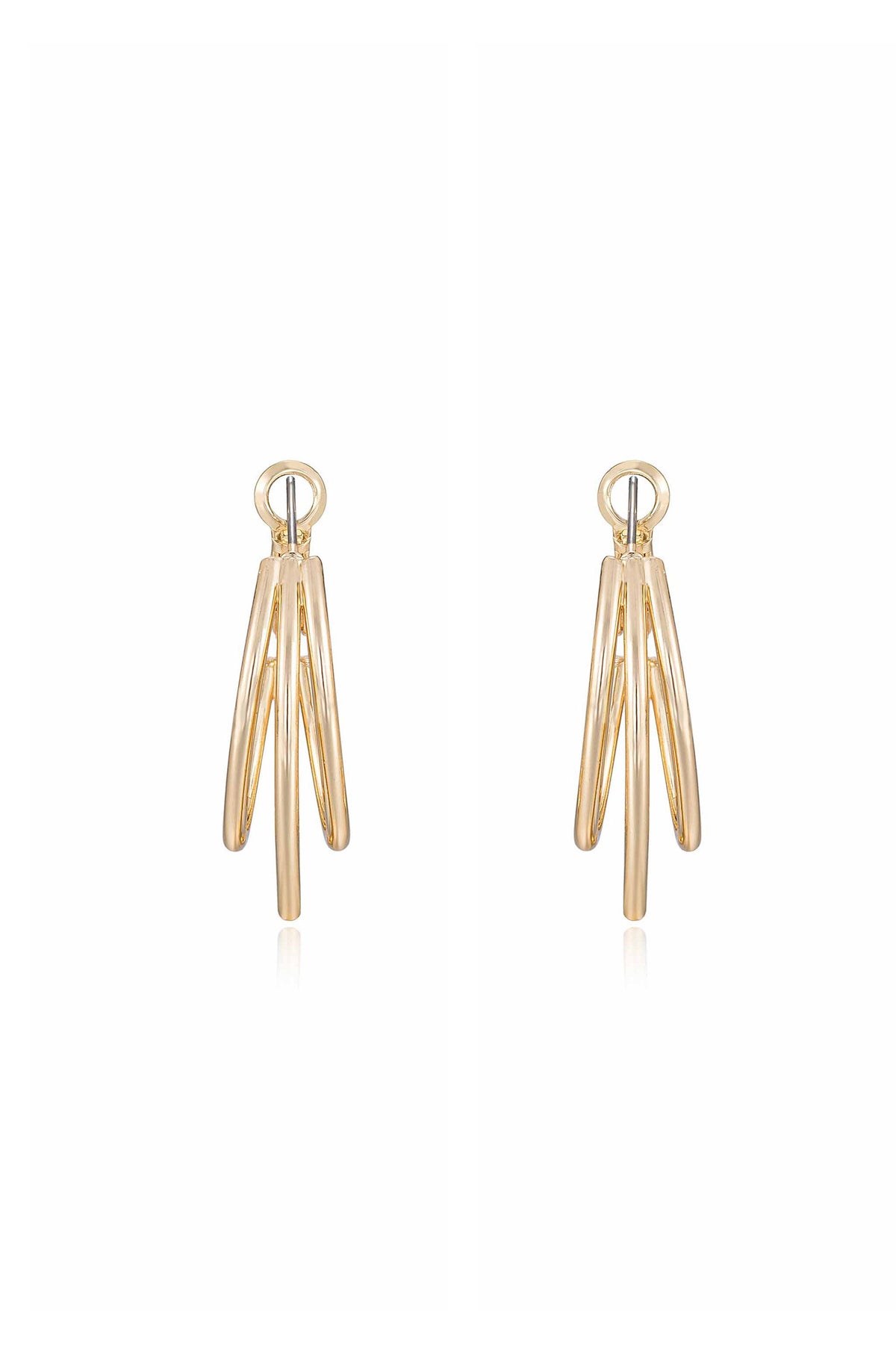 Helena Hoop Earrings - 18k Gold Plated | Ettika