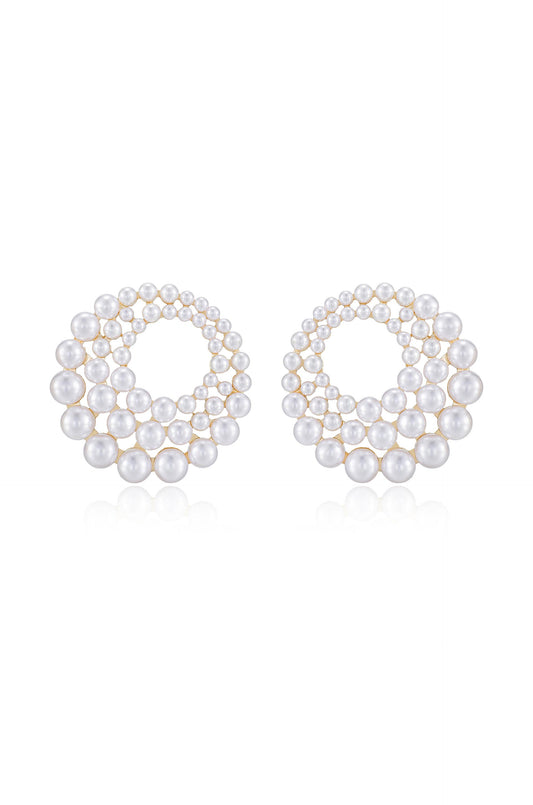 Blushing Pearl Earrings - Pearl | Ettika