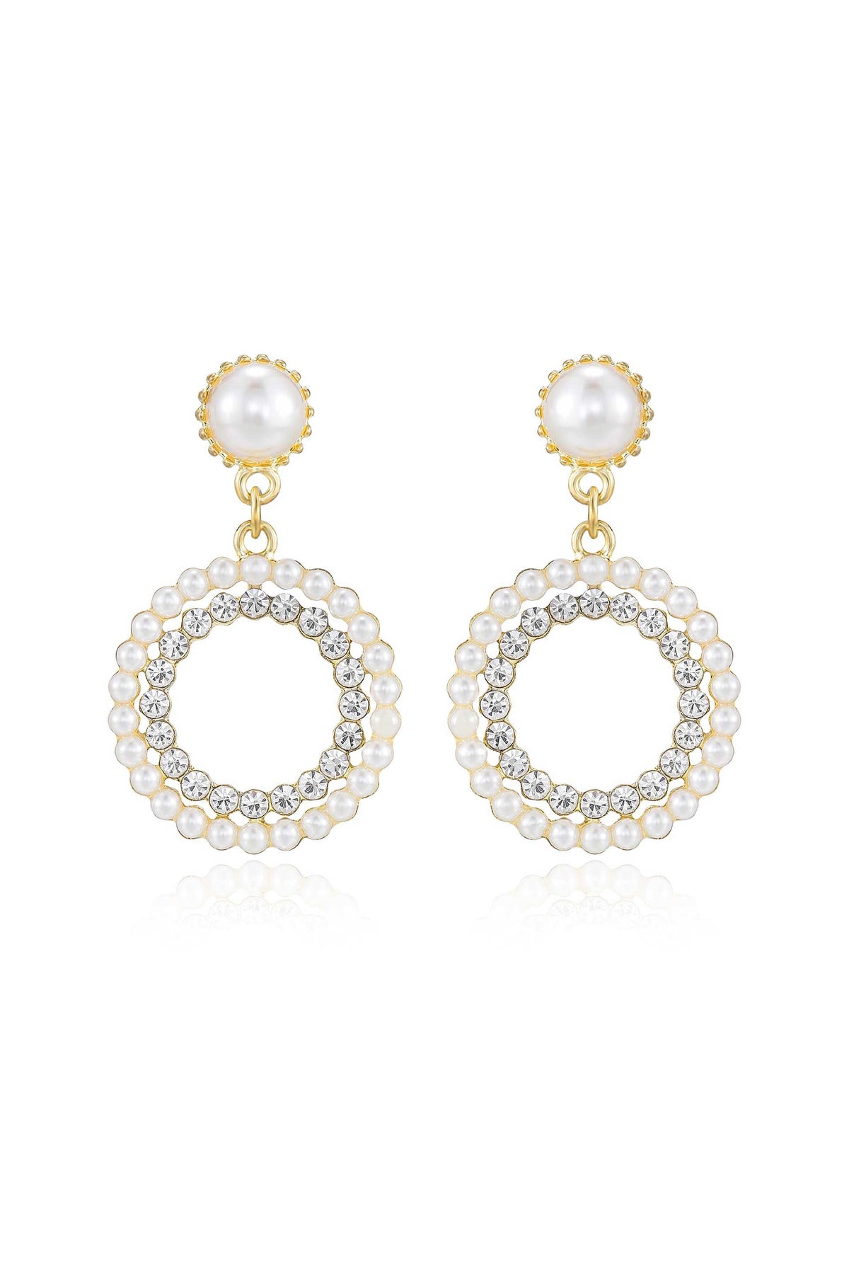 Mother May Pearl Earrings - Pearl | Ettika