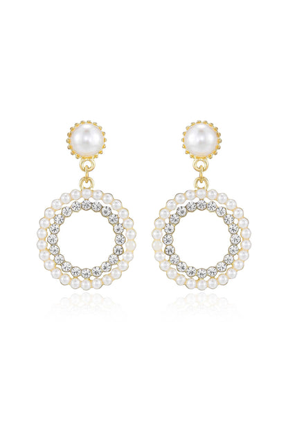 Mother May Pearl Earrings - Pearl | Ettika