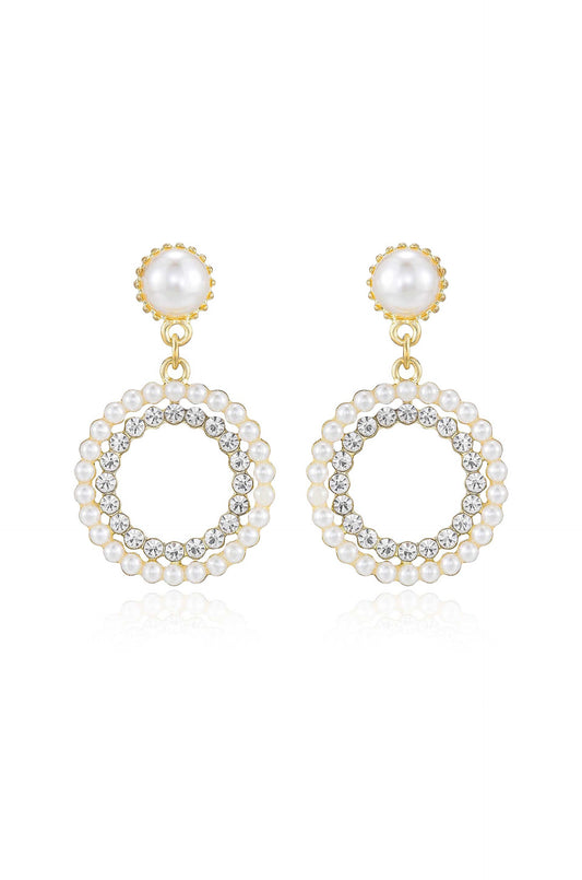 Mother May Pearl Earrings - Pearl | Ettika
