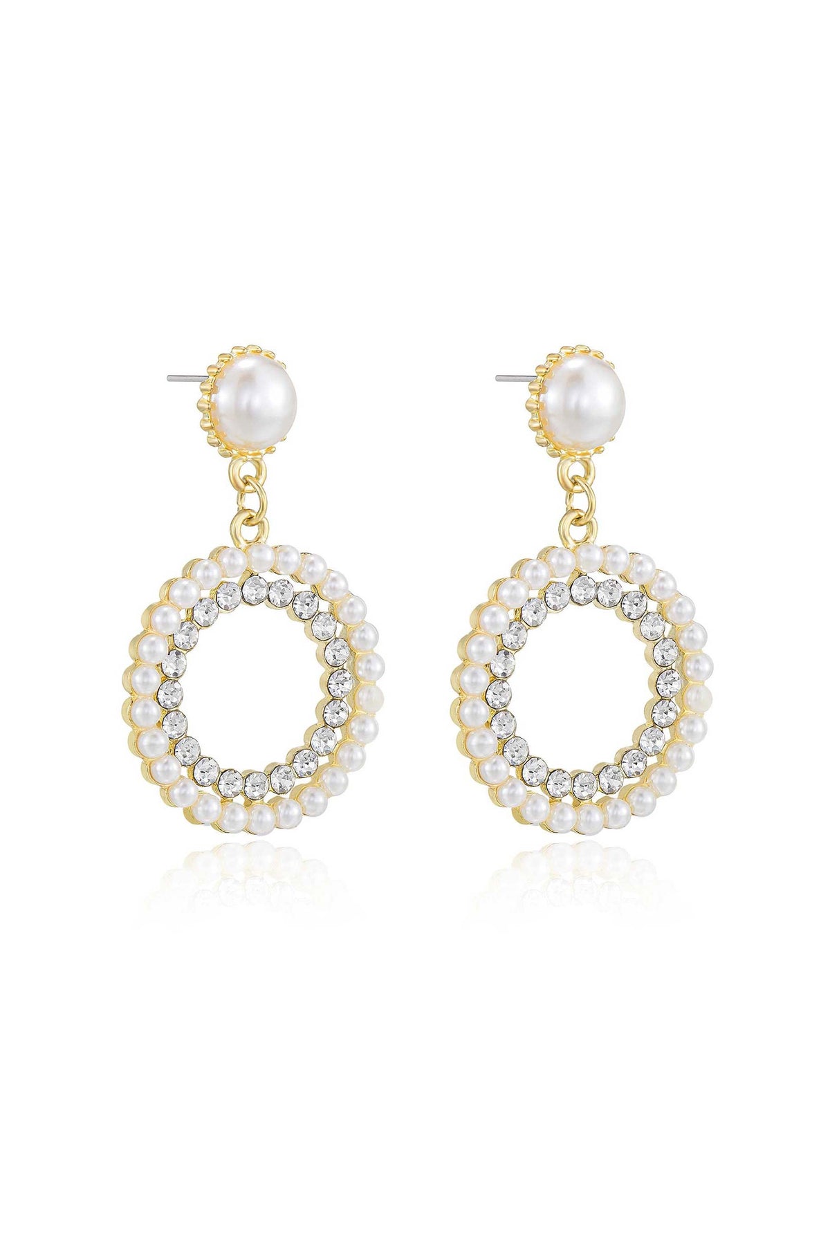 Mother May Pearl Earrings - Pearl | Ettika