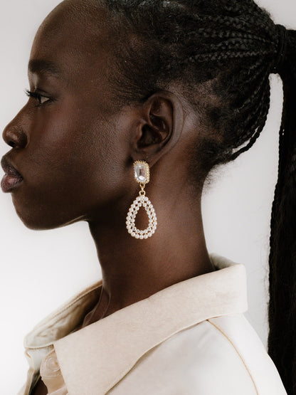 Bridal Luxe Earrings - Pearl | Ettika