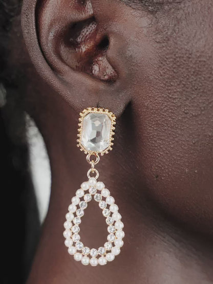 Bridal Luxe Earrings - Pearl | Ettika