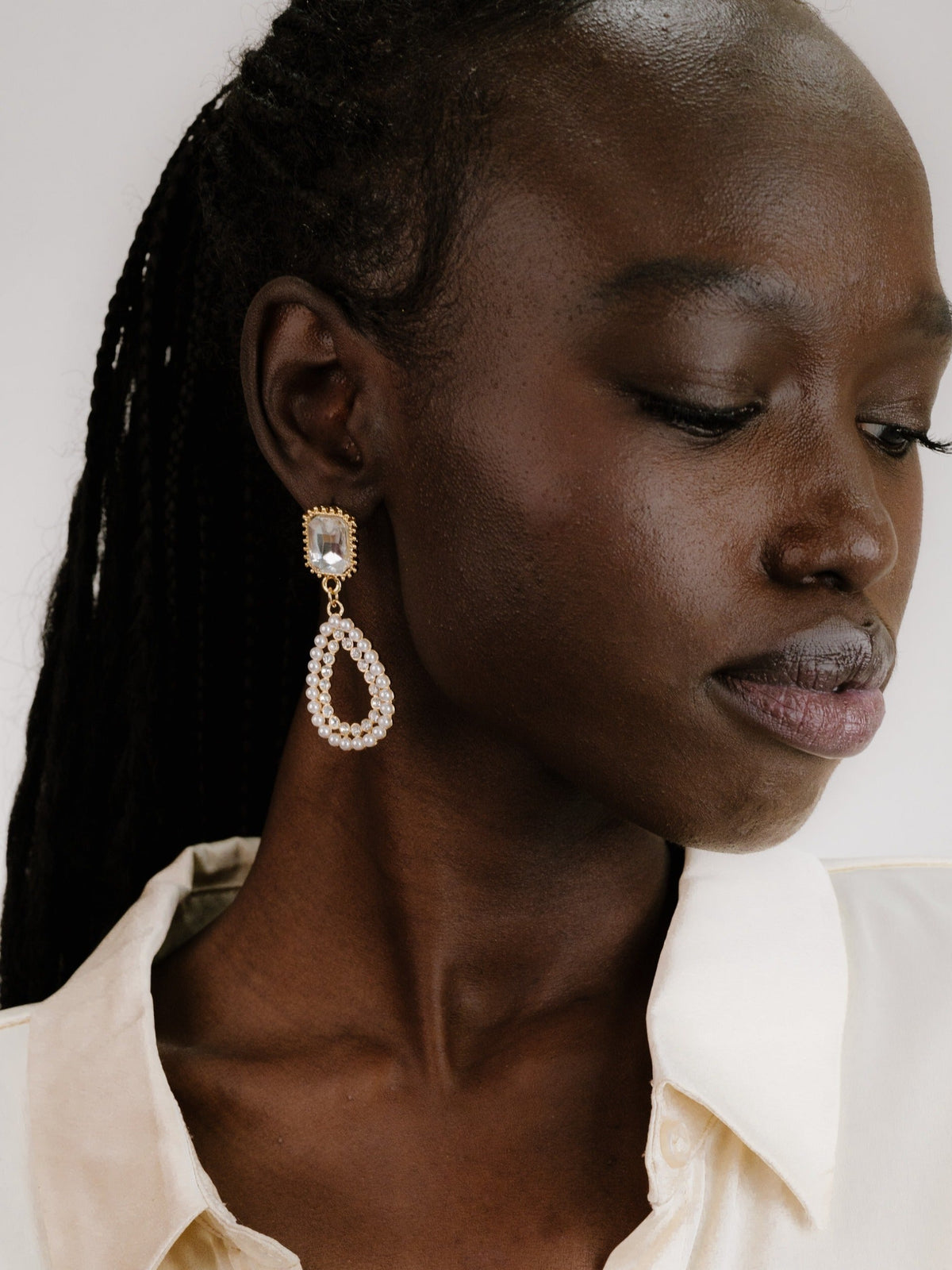 Bridal Luxe Earrings - Pearl | Ettika