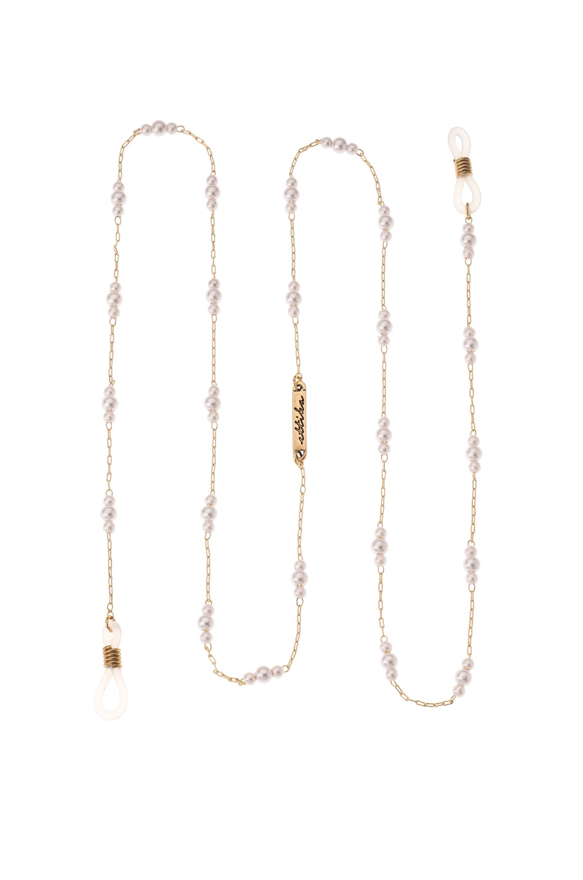 Pearl Moments Eyeglass Chain - Gold Tone | Ettika