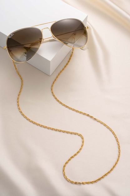 Level Up Eyeglass Chain - Gold Tone | Ettika