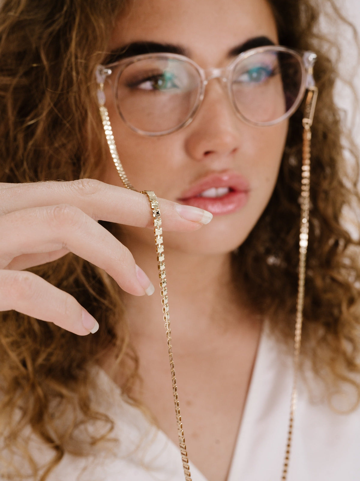 Desert Dweller Eyeglass Chain - Gold Tone | Ettika