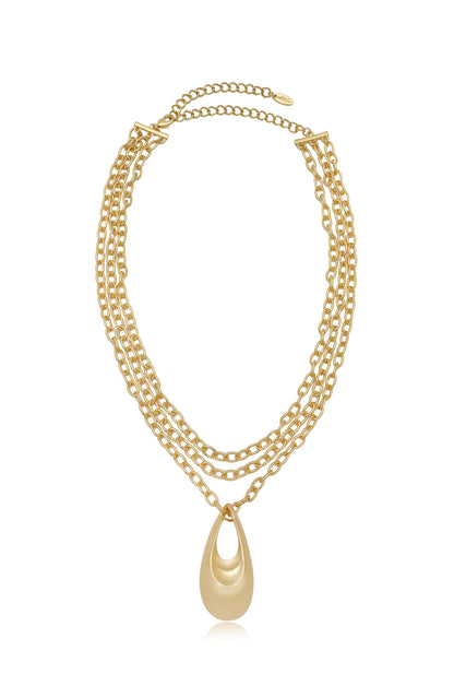 Infinity Layered Necklace - 18k Gold Plated | Ettika