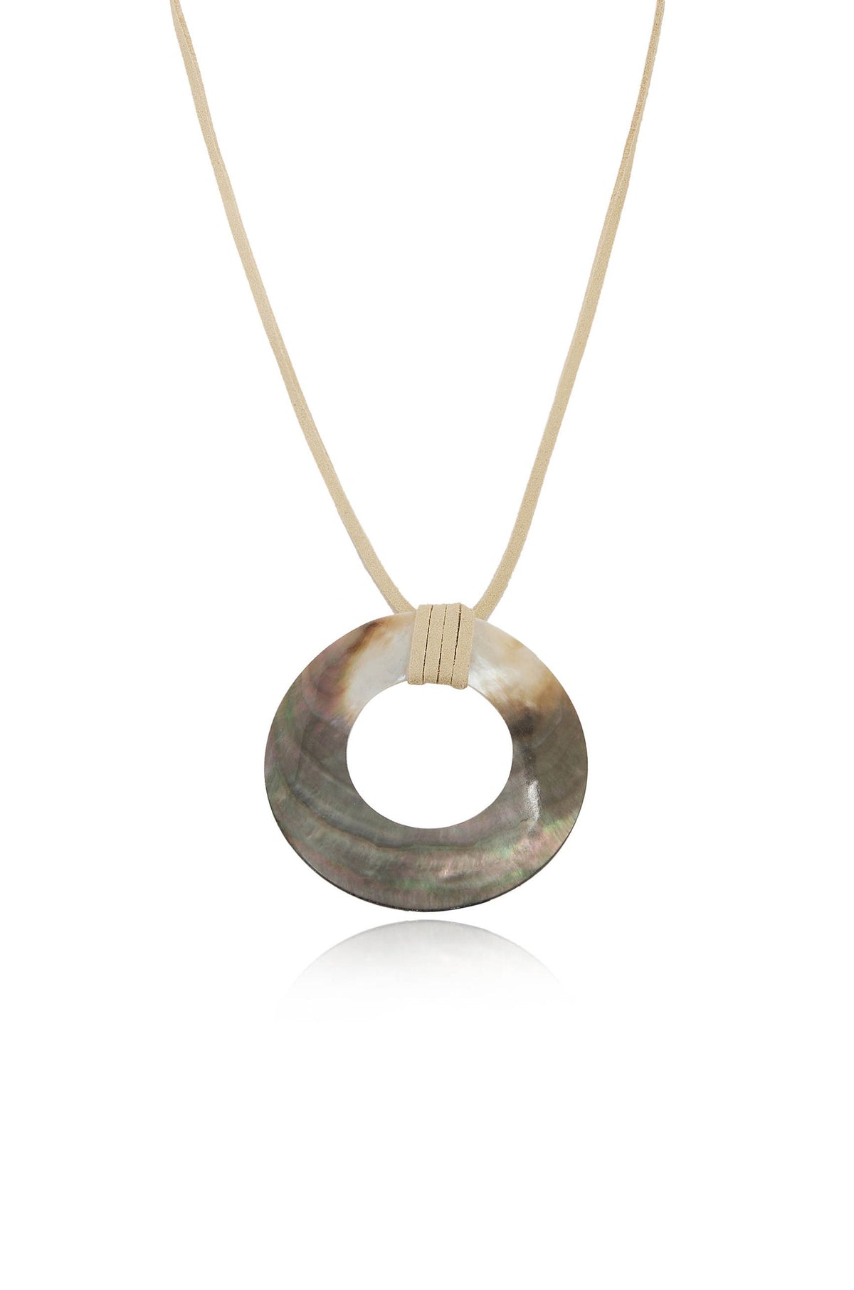 Iridescent Shell Necklace - Shell with 18k Gold Plating | Ettika