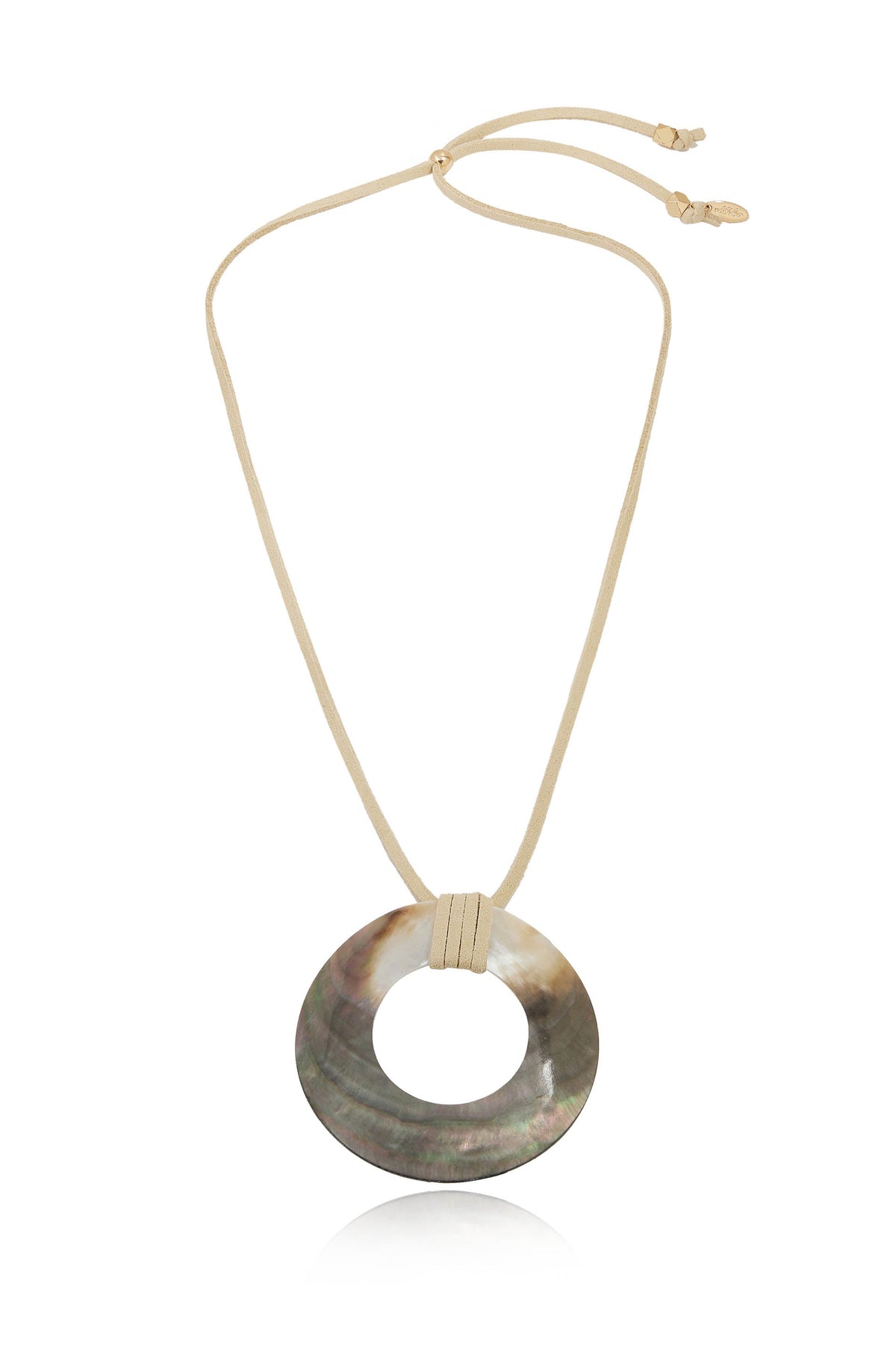 Iridescent Shell Necklace - Shell with 18k Gold Plating | Ettika
