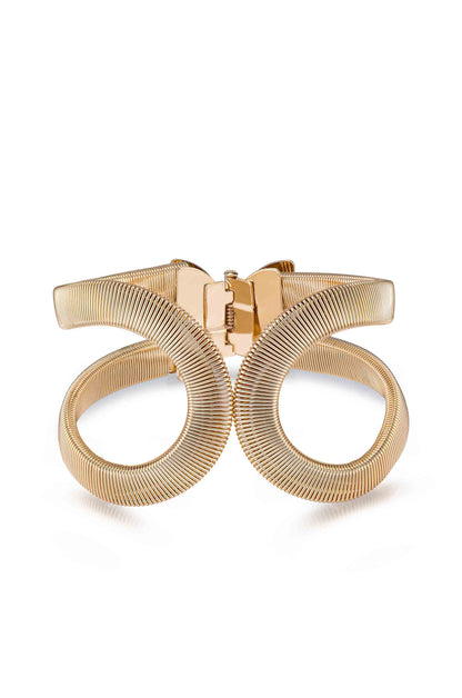 Abstract Flex Cuff - 18k Gold Plated | Ettika
