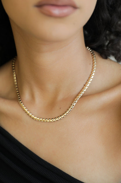Single Rolo Chain Necklace - 18k Gold Plated | Ettika