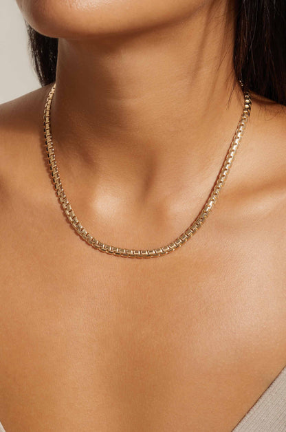 Single Rolo Chain Necklace - 18k Gold Plated | Ettika